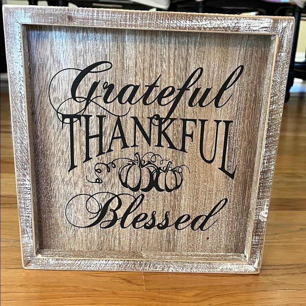 Rustic Brown Wall Decor with Inspirational Quote